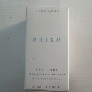 NIB Herbivore Prism AHA + BHA Exfoliating Glow Serum 1oz.